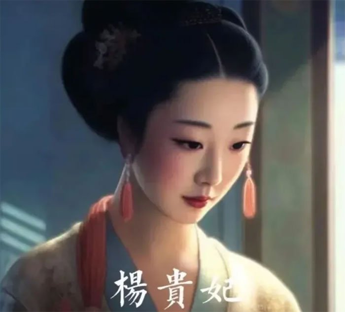 AI vẽ lại nhân vật nối tiếng này với nét diễm lệ, thanh tú và quyến rũ.