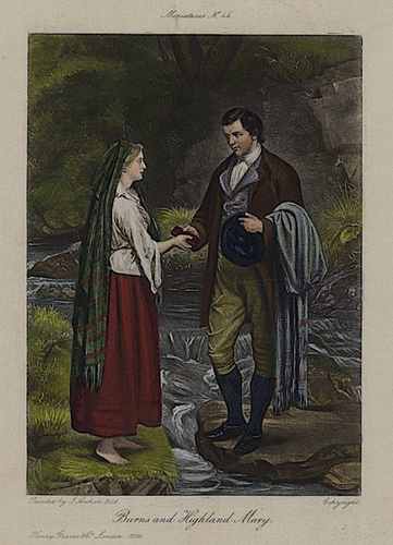 Trước đó, Bức tranh có tên "The Betrothal" sáng tác vào năm 1882 bởi hai họa sĩ R. Josey và James Archer, đã gây chú ý khi các chuyên gia phát hiện ra chi tiết " xuyên không".