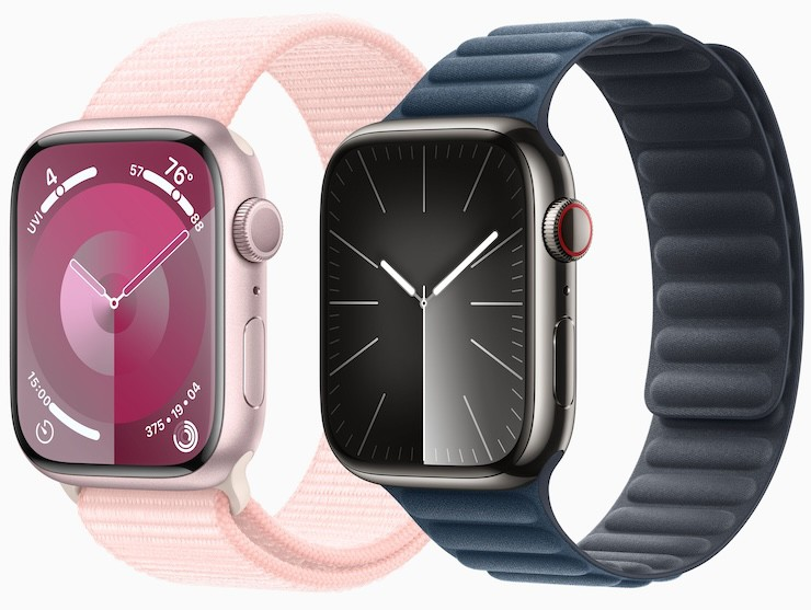 1. Cải tiến về hiệu suất: Apple Watch Series 9 sử dụng bộ xử lý S9, đảm bảo tốc độ mở ứng dụng nhanh hơn và tích hợp CPU lõi kép mới có 5,6 tỷ bóng bán dẫn, mạnh hơn so với phiên bản trước đó.