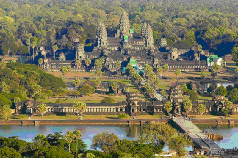 3. Khu đền thiêng Angkor Wat: Angkor Wat nằm ở Campuchia và là một trong những khu đền tôn giáo lớn nhất thế giới, nhưng cách xây dựng và lý do tại sao nó trở thành một đô thị hoành tráng của đế quốc Khmer vẫn là một bí ẩn với các chuyên gia khảo cổ học.