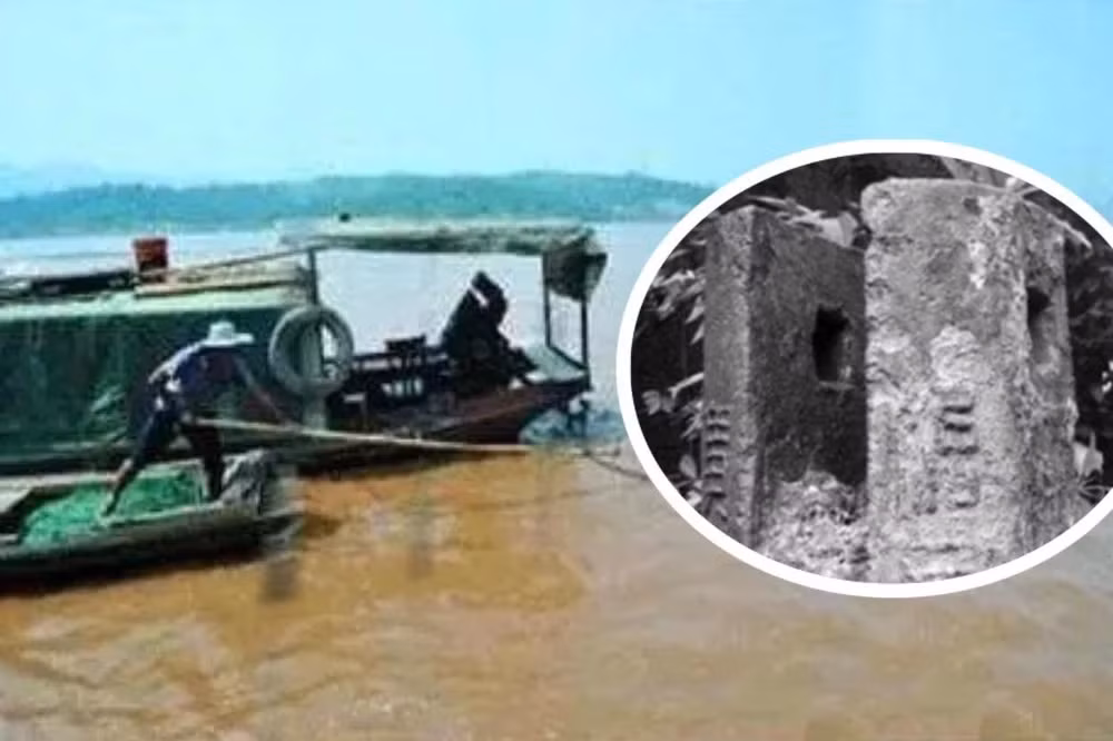 May mắn, các chuyên gia kịp thời ngăn chặn chủ tiệm phế liệu đem đi nấu chảy khối sắt này. Sau khi xem xét, họ xác định đây là mảnh trụ cầu bằng sắt từ thời Tây Hán trong lịch sử Trung Quốc, niên đại hơn 2.000 năm.