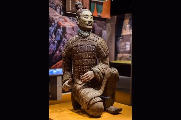 Hiện tại, hơn 140 chiến binh đất nung đã được trùng tu toàn bộ.