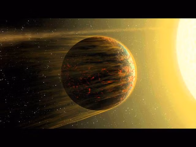 Tuy nhiên, do nhiệt độ quá cao, hành tinh này không thể giữ bầu khí quyển trong thời gian dài, và nó bốc cháy khiến hành tinh trở nên trần trụi.