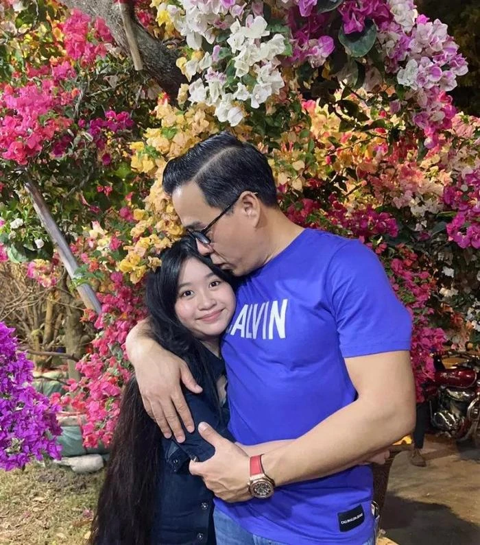 Thắng Ngô và con gái đáng yêu