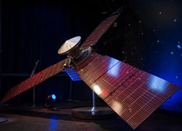 Hình ảnh được ghi lại bởi tàu vũ trụ Juno của NASA trong chuyến bay thứ 54 đến khu vực phía Bắc của Sao Mộc, được gọi là Jet N7.