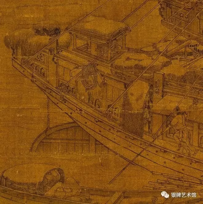 Tuy nhiên, điều thú vị là bức tranh này cũng có những chi tiết mà hậu thế cảm thấy hơi xấu hổ và hài hước khi phóng to lên.