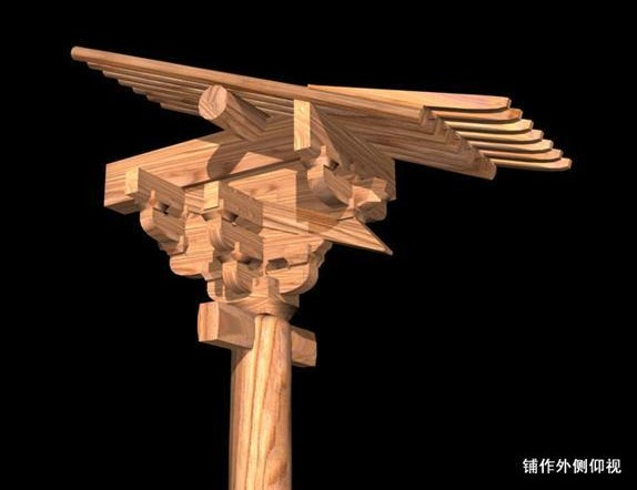 Đấu củng là các kết cấu gỗ không sử dụng đinh hay keo dính, giúp tăng sự vững chãi của công trình.