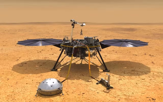 InSight - tàu đổ bộ của NASA đã phát hiện một lớp silicate nóng chảy quanh lõi của Sao Hỏa.