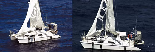 4. Kaz II (2007): Trên du thuyền Kaz II có ba người bắt đầu một chuyến du ngoạn vòng quanh nước Úc và chỉ sau 3 ngày, tàu bị tìm thấy bỏ hoang ngoài khơi Great Barrier Reef với một số dấu hiệu người trên tàu đã bị mất tích.