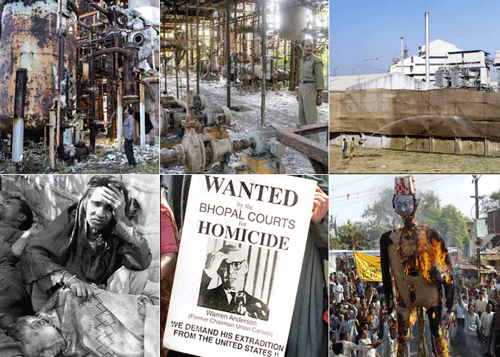 Giám đốc điều hành của Union Carbide, Warren Anderson, bị buộc tội giết người, nhưng ông đã bỏ trốn khỏi đất nước và không bị truy cứu trách nhiệm.