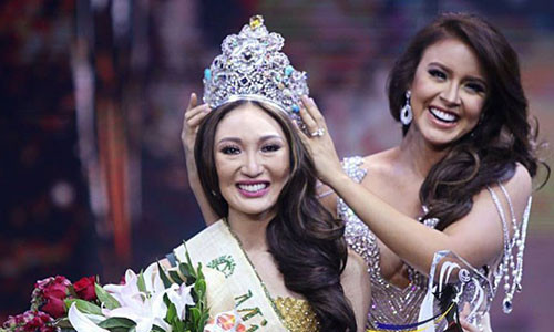 Tân Hoa hậu Trái đất 2017. Ảnh: Missosology