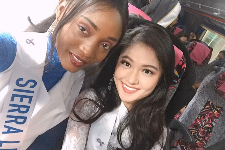 Thùy Dung đang bước vào tuần hoạt động thứ 3 tại cuộc thi Hoa hậu Quốc tế 2017 với các hoạt động giao lưu văn hóa tại Nhật Bản.