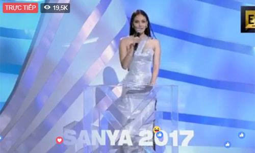 MC đêm chung kết Miss World 2017.