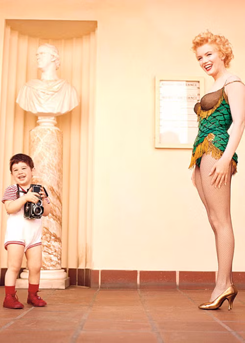Con trai của nhiếp ảnh gia Milton từng xuất hiện bên Marilyn trong buổi chụp ảnh vào năm 1956.