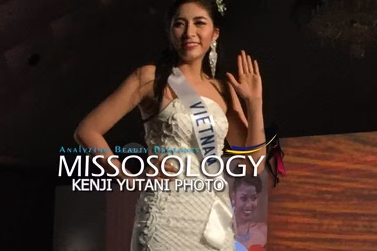 Năm 2014, Đặng Thu Thảo đại diện Việt Nam tham gia cuộc thi Hoa hậu Quốc tế. Tại cuộc thi này, người đẹp sinh năm 1995 không lọt vào top 10 và cũng không giành giải phụ nào. Ảnh: Missosology