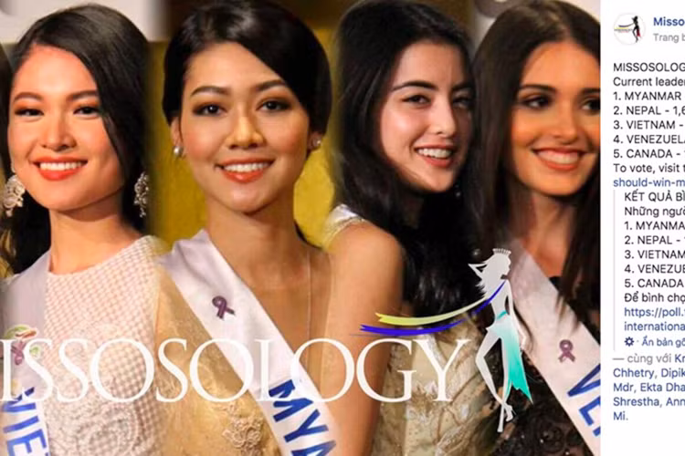 Mặc dù đang đối diện với căn bệnh thuỷ đậu, Thùy Dung vẫn xuất sắc lọt vào top 3 bình chọn thí sinh được yêu thích nhất trên chuyên trang Missosology. Với 1423 điểm, hiện cô ở nhóm dẫn đầu, xếp sau đại diện Myanmar và Nepal. Trước đó một ngày, Á hậu Việt Nam cũng được các chuyên gia của Missosology đánh giá lọt top 15 nhờ sự thân thiện, hoà đồng và nụ cười rạng rỡ.