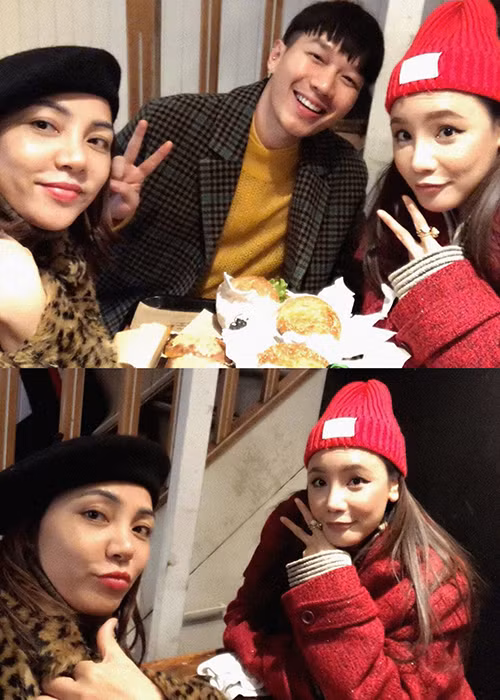 Hồ Quỳnh Hương đi ăn chay ở Paris, Pháp.