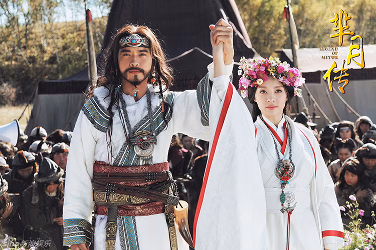 Năm 2015, Cao Vân Tường đóng vai Nghĩa Cừ Vương trong bộ phim truyền hình đình đám “Mị Nguyệt Truyện”. Ảnh: Sina