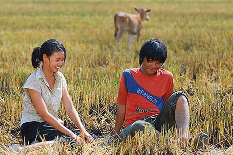 Trước “Cô Ba Sài Gòn”, Ninh Dương Lan Ngọc đã vụt sáng với vai diễn Nương trong “Cánh đồng bất tận” công chiếu năm 2010. Ảnh: Người Lao động