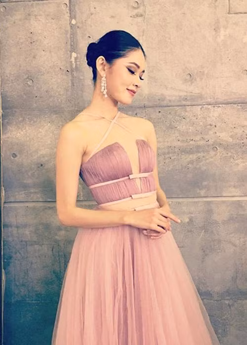 Sau khi không lọt top hay giành bất cứ giải thưởng nào tại cuộc thi Hoa hậu Quốc tế 2017, Thùy Dung viết trên trang cá nhân: “Về thôi”.