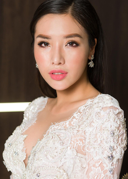 Á hậu Khánh Phương đang tham gia cuộc thi Miss Supranational 2017 - Hoa hậu Siêu quốc gia 2017. Ảnh: BTC