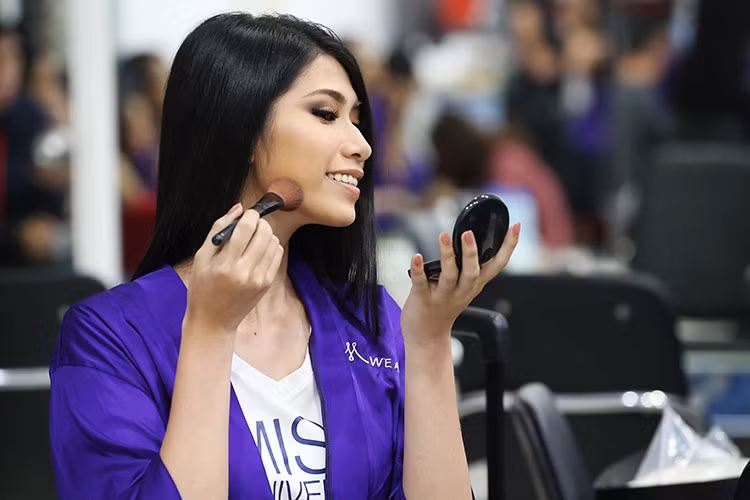 Trước Hoa hậu Hoàn vũ Việt Nam 2017, Kiều Nhung chưa từng tham dự cuộc thi nhan sắc nào. Ảnh: BTC