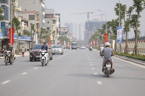 Tuyến đường cơ bản đã hoàn thành và chính thức thông xe vào ngày 7/5.