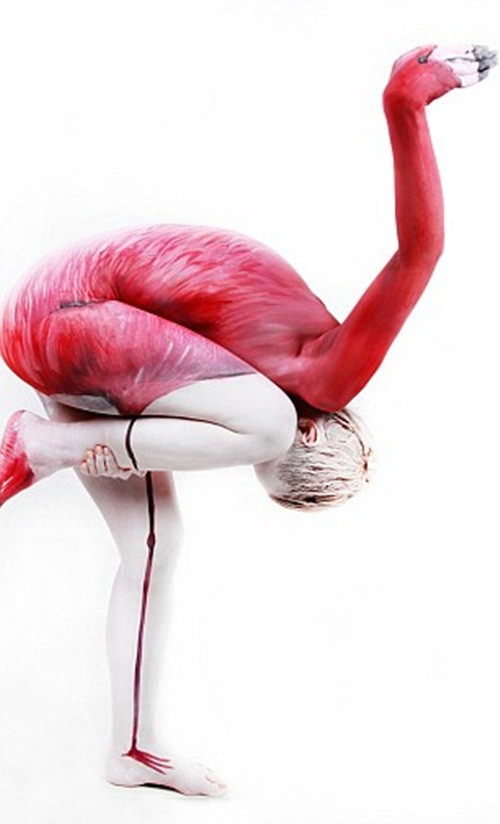 Để hoàn thành một tác phẩm nghệ thuật độc đáo như thế này thông thường Gesine Marwedel mất từ 4 đến 12 tiếng vẽ liên tục tùy theo độ khó và đòi hỏi chi tiết của tác phẩm. (Nguồn Dailymail)