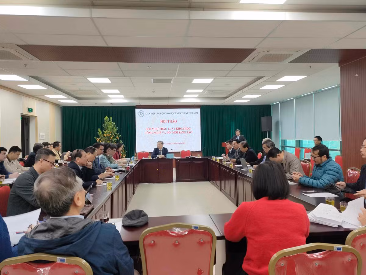 VUSTA gop y Ho so du an Luat Khoa hoc, Cong nghe va Doi moi sang tao