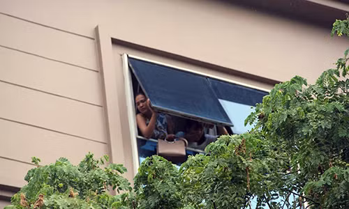 Hiện trường xảy ra vụ cháy khiến nhiều người mắc kẹt bên trong.