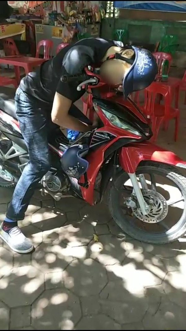 Hiện trường vụ việc.