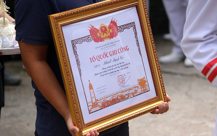 Sự hi sinh của hai phi công Khuất Mạnh Trí và Phạm Giang Nam là nỗi mất mát lớn lao.