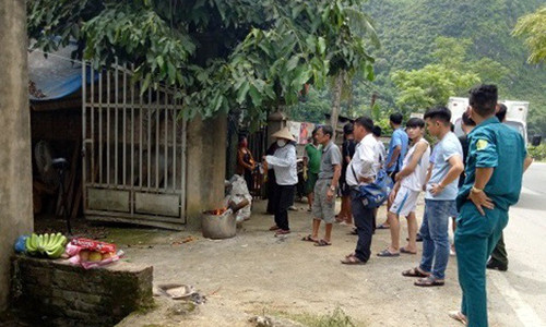 Hiện trường xảy ra vụ việc. Ảnh N.T