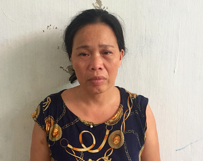 Bà Liên hiện đang bị cơ quan công an tạm giữ hình sự.