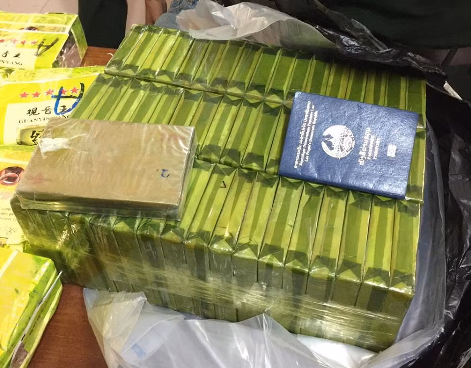 Tang vật vụ án.