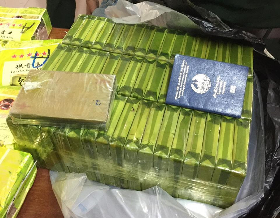 Tang vật vụ án.