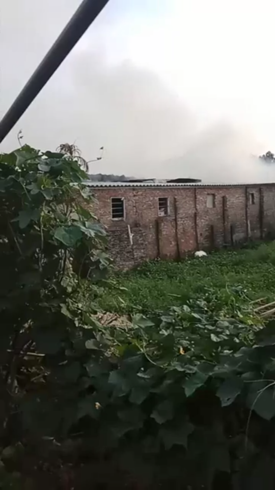 Hiện trường vụ cháy. Ảnh CTV.