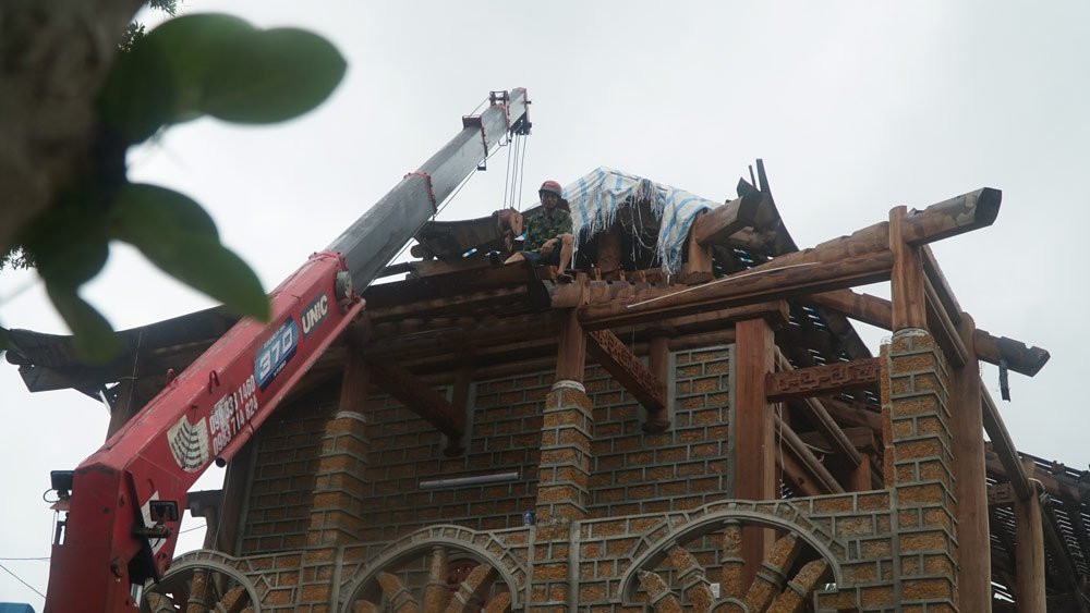 Can canh cuong che “cung dien cong chua” o Ba Vi