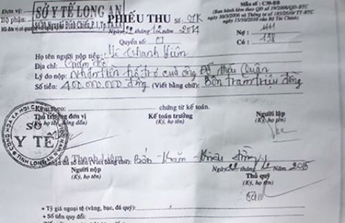 GD So Y te Long An tra lai 