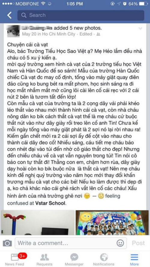 Truong VStar TP HCM duoi hoc be 3 tuoi vi me che dong phuc-Hinh-2