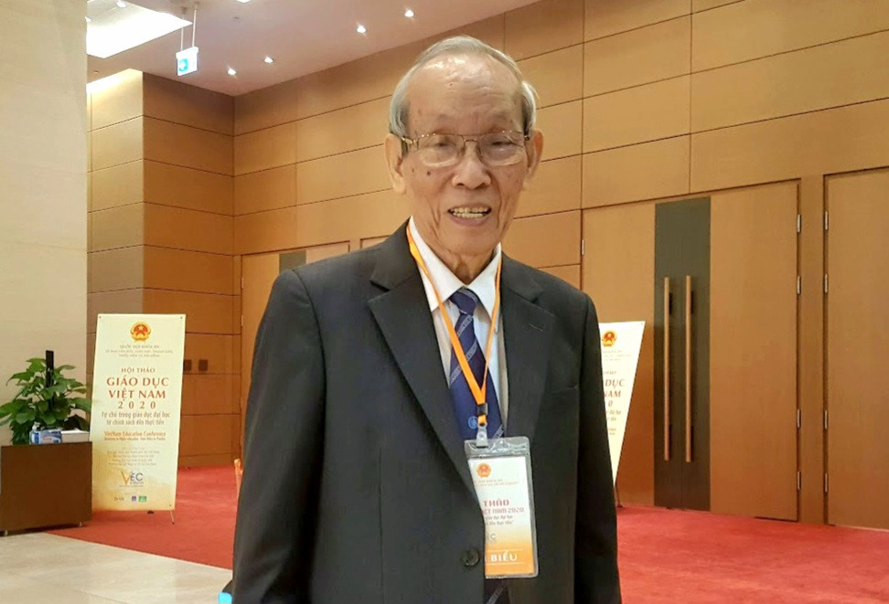 GS.TS Tran Hong Quan, nguoi kien tao chinh sach giao duc