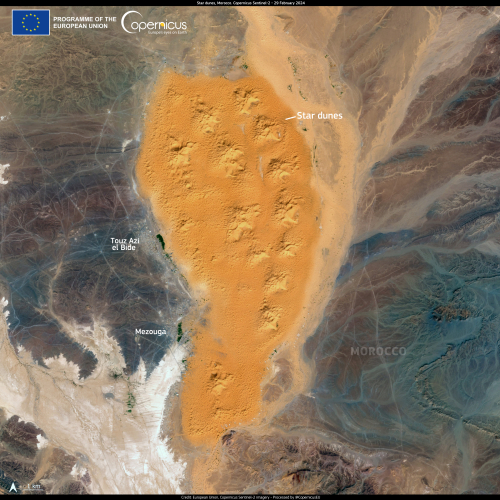 Charlie Bristow, nhà nghiên cứu trầm tích tại Đại học Birkbeck, London, cho biết cồn cát hình sao hình thành ở những khu vực có hình thái gió phức tạp, với gió thổi từ nhiều hướng khác nhau. Nghiên cứu cũng chỉ ra rằng cồn cát Lala Lallia đang di chuyển về phía Tây với tốc độ 0,5m mỗi năm.