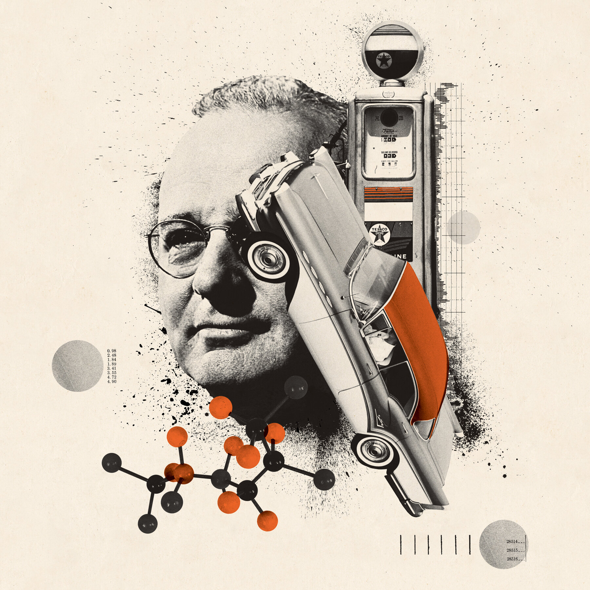 Một trong những vấn đề lớn nhất mà ngành ôtô phải đối mặt vào đầu thế kỷ 20 là tiếng gõ động cơ. Thomas Midgley Jr., dưới sự hướng dẫn của Charles Kettering tại General Motors, đã nghiên cứu và phát hiện rằng chì tetraethyl có thể giảm tiếng gõ động cơ. Hỗn hợp này, được bán dưới tên gọi Ethyl, lần đầu tiên được thương mại hóa vào năm 1923 và nhanh chóng lan rộng khắp thế giới.