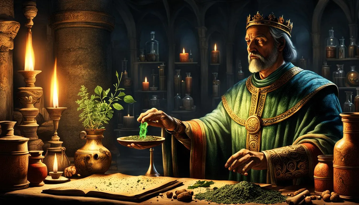 3. Thuốc giải độc phổ quát: Do Vua Mithridates VI sáng chế, được hoàn thiện bởi bác sĩ riêng của Hoàng đế Nero.