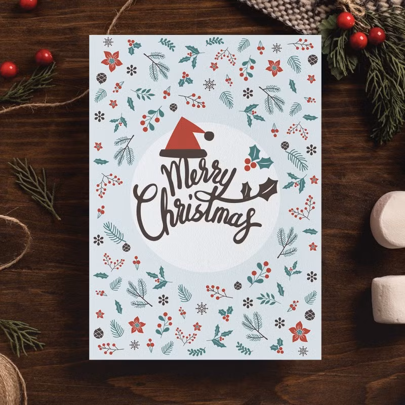 Bưu điện đã thả tắc kè về tự nhiên và gửi lại một tấm thiệp Giáng sinh.