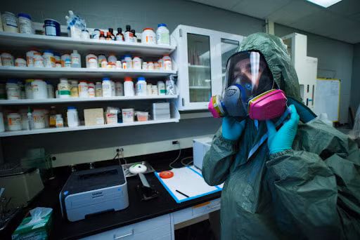 Cuốn sách chứa gần 100 mẫu giấy dán tường, mỗi mẫu đều có hàm lượng asen cao, và các trang được phủ sơn bóng để ngăn chất độc lan rộng.