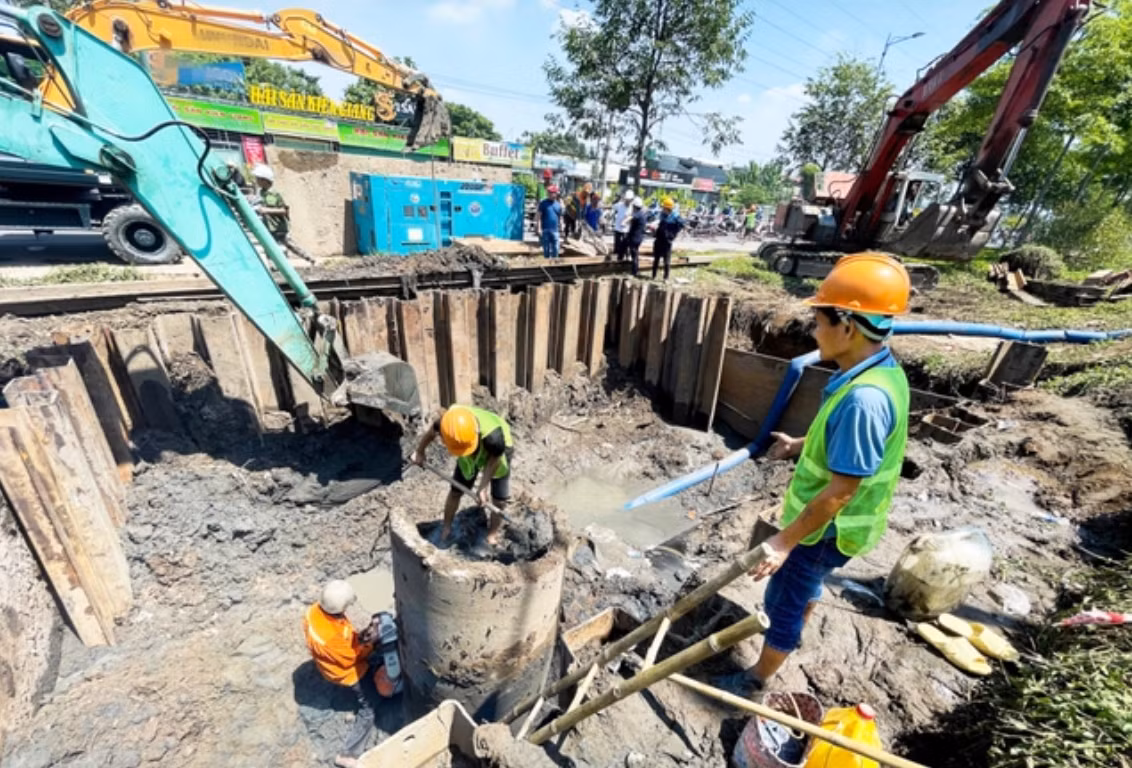 Ai cung cấp vật tư, thi công cho Sawaco tại dự án Cần Giờ ? - Hình 2 Ai cung cap vat tu, thi cong cho Sawaco tai du an Can Gio ?-Hinh-2