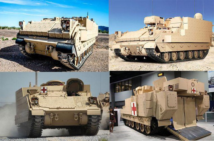 Hãng BAE Systems tiếp tục giới thiệu phiên bản xe bọc thép chở quân AMPV hoàn thiện vào năm 2014. Chúng được thiết kế để thay thế vai trò của huyền thoại M113 vốn từng xuất hiện trong chiến tranh Việt Nam, và đã lỗi thời không đáp ứng được nhiệm vụ trong chiến tranh hiện đại.