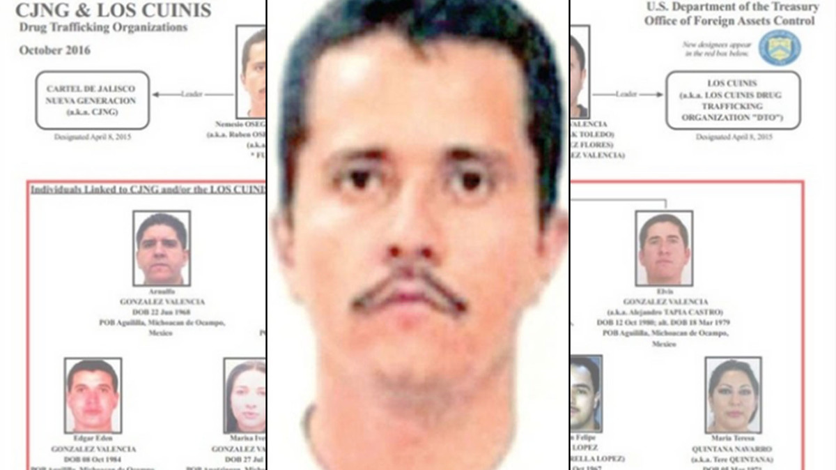 Ông trùm Nemesio và băng đảng CJNG nổi lên trong giới buôn bán ma túy sau khi trùm băng đảng "El Chapo" Guzmán bị cảnh sát bắt giữ năm 2016.