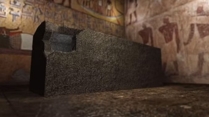 Không những vậy, các nhà khoa học tò mò người Ai Cập thời xưa tạo ra những quan tài đen nặng gần 100 tấn để làm gì.